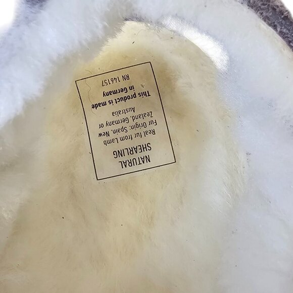 Birkenstock Womens Milano Shearling Sandals, Faded Purple, Narrow,Suede, 37 / 6 - Picture 8 of 8